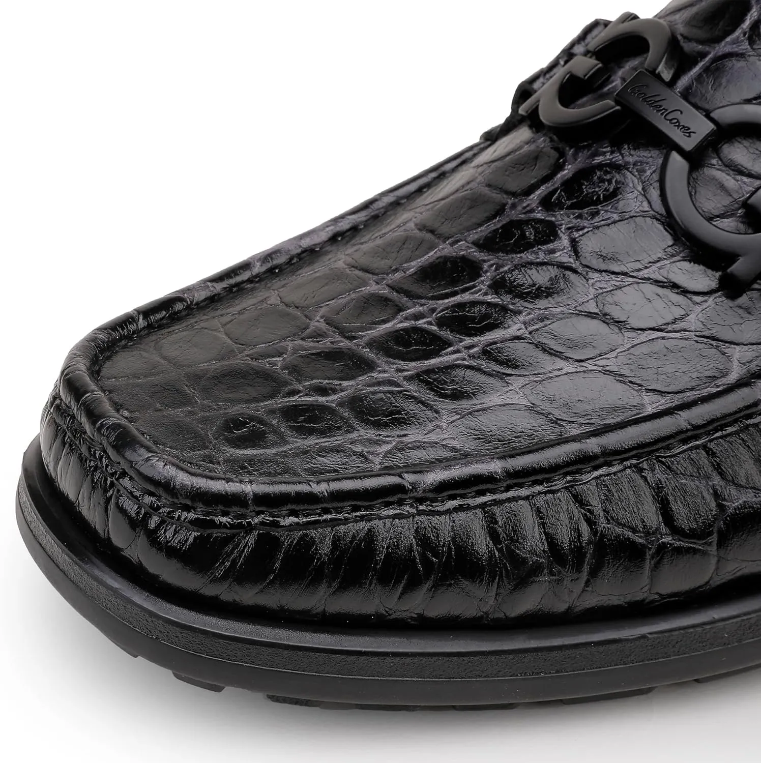 Mens Luxury Leather Penny Loafer, Fashion Comfort Dress Shoes Classical Handmade Slip on Loafer Shoes for Men