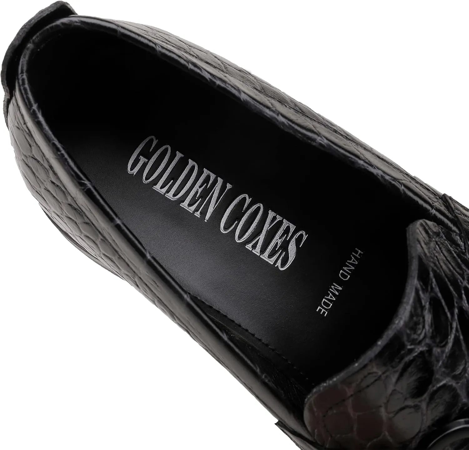 Mens Luxury Leather Penny Loafer, Fashion Comfort Dress Shoes Classical Handmade Slip on Loafer Shoes for Men
