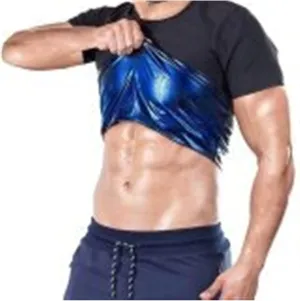 Men's Reducing Shapewear Thermal T-shirt Sauna Compression Neoprene