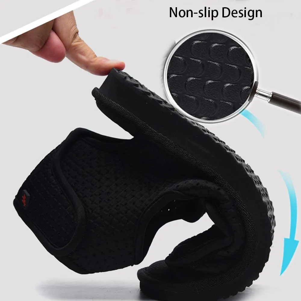 Men's Shatter-resistant Ankle Support Sandals,Lightweight,comfortable and Adjustable,Ankle Protection Shoes to Avoid joint Sprains,Ligament Strain and Secondary strains
