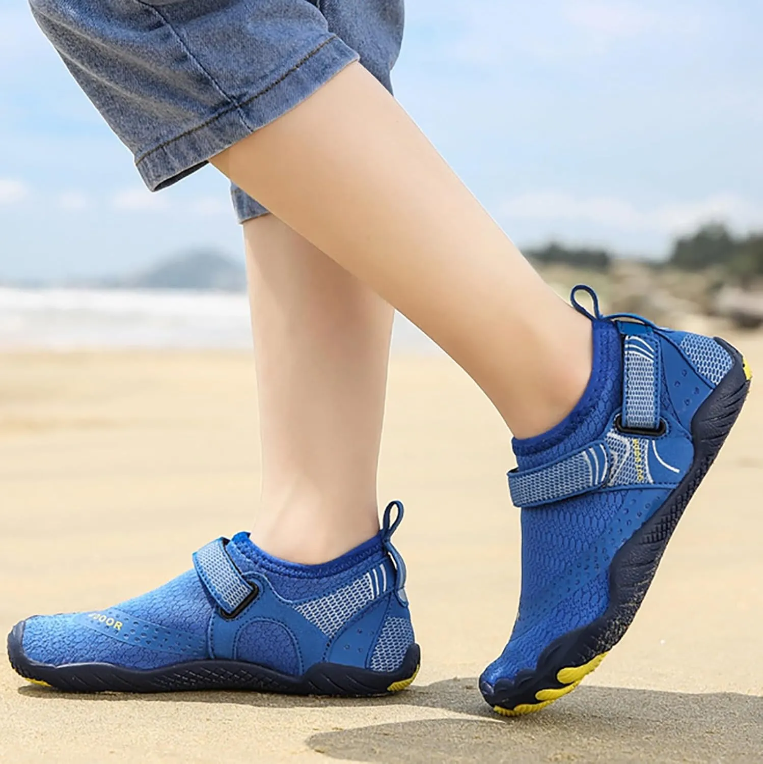 Mens Size 9 Shoes Water Resistant Slip on for Men Women Mens Barefoot Water Shoes Water Shoes Women Wide Slip on Soft Beach Shoes for Pool Hiking Training Outdoor Water Sports