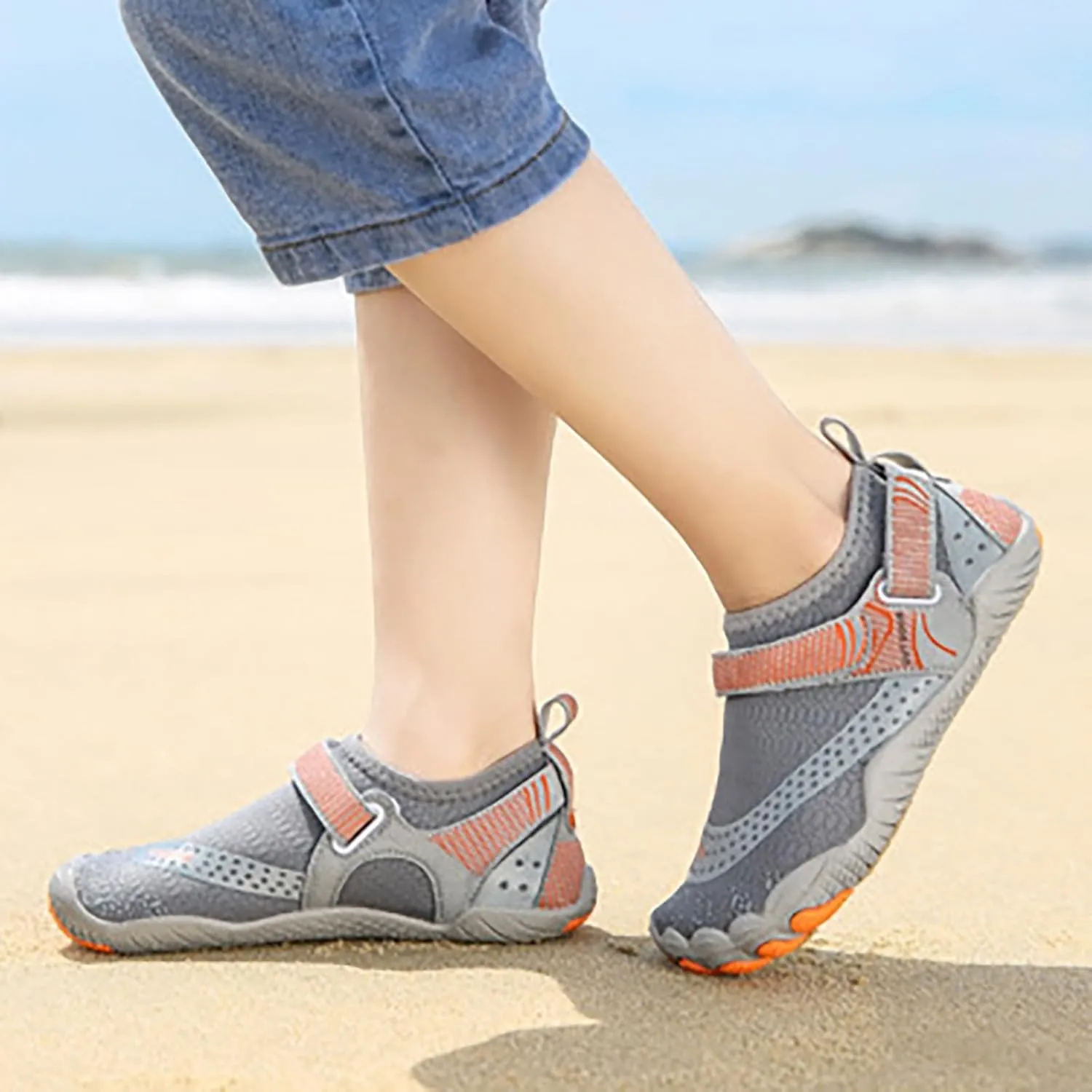 Mens Size 9 Shoes Water Resistant Slip on for Men Women Mens Barefoot Water Shoes Water Shoes Women Wide Slip on Soft Beach Shoes for Pool Hiking Training Outdoor Water Sports