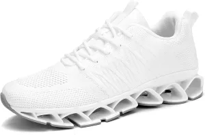 Mens Slip on Running Walking Shoes Blade Tennis Casual Fashion Sneakers Comfort Non Slip Work Sport Athletic Trainer