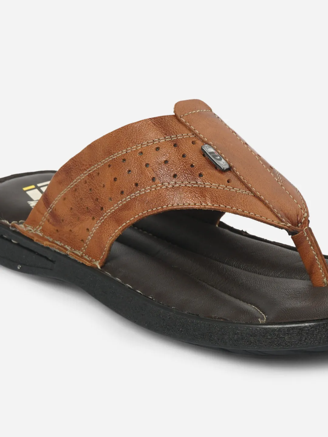Men's Tan Thong Casual Sandal (ID4064)