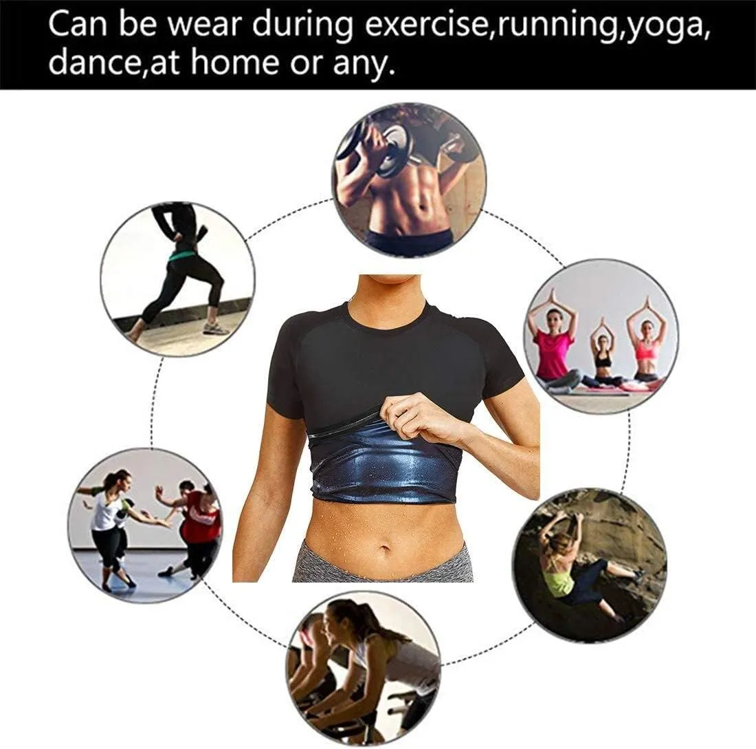 Men's Thermal Sauna Compression Shirt Neoprene Waist Vest Lumbar Sports Shapewear Men's Waist Trainer Sauna Suits