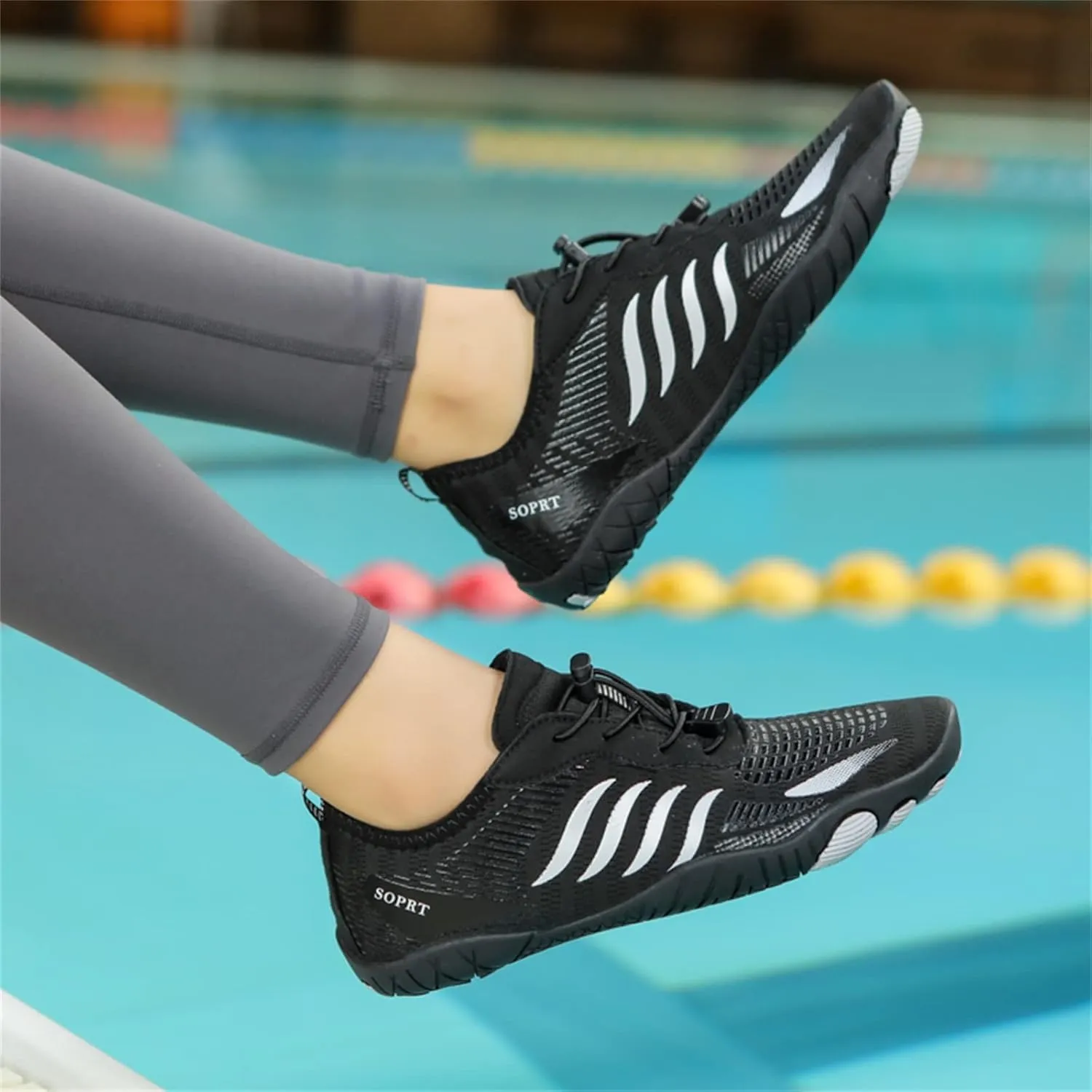 Mens Water Proof Shoes Size 12 Closed Toe Non Slip Hiking Water Shoes Men Womens Wide Width Water Shoes Slip on Soft Beach Shoes for Pool Beach Surf Walking Water Park