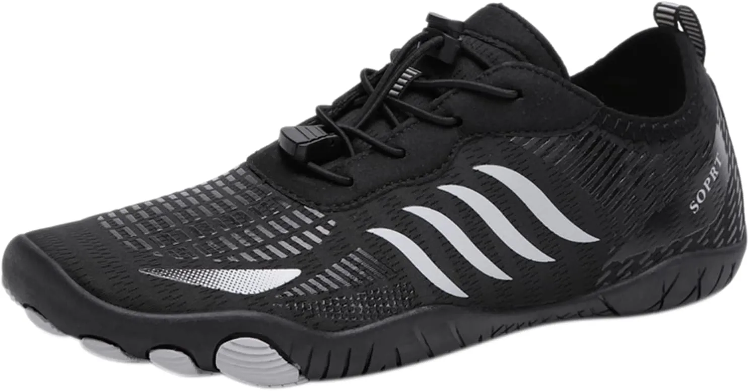 Mens Water Proof Shoes Size 12 Closed Toe Non Slip Hiking Water Shoes Men Womens Wide Width Water Shoes Slip on Soft Beach Shoes for Pool Beach Surf Walking Water Park