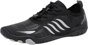 Mens Water Proof Shoes Size 12 Closed Toe Non Slip Hiking Water Shoes Men Womens Wide Width Water Shoes Slip on Soft Beach Shoes for Pool Beach Surf Walking Water Park