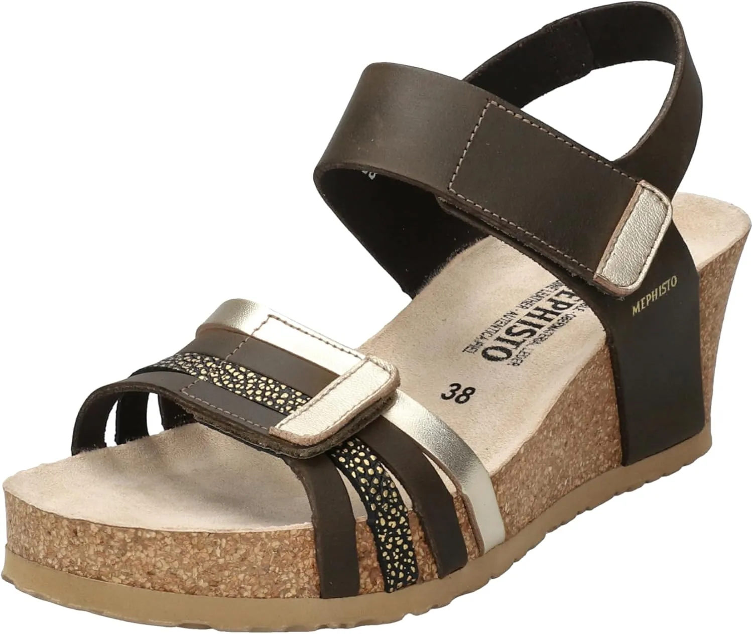 Mephisto Women's Lucia Wedge Sandal