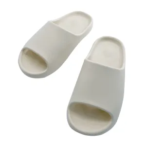 MINISO Classic Coconut Cushioned Thick Slipper (Off-white, 39-40)