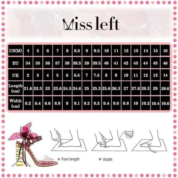 Miss Left Black Open Toe Dual Strappy Mule Slip On Chunky High Heel Sandals