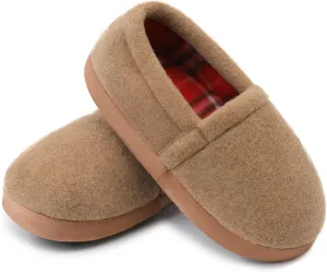 MIXIN Little/Big Kid Boy's Slippers House Shoes Indoor Outdoor with Anti Slip Sole