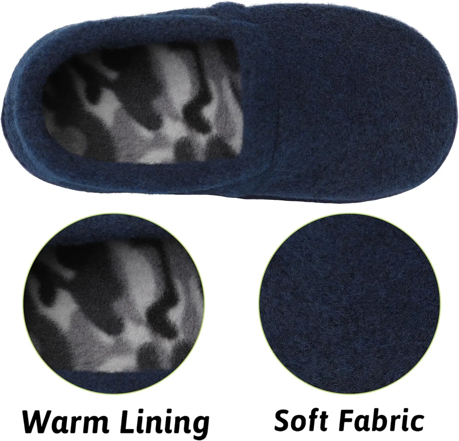 MIXIN Little/Big Kid Boy's Slippers House Shoes Indoor Outdoor with Anti Slip Sole
