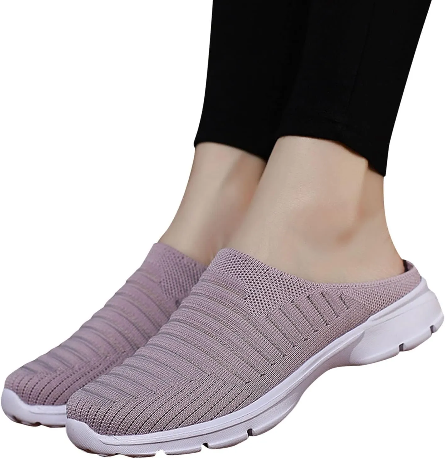 Mules for Women 2025 Backless Walking Sneakers Slip On Shoes Women Boots Shoes Casual Shoes Sneakers Steel Toe Tennis Shoe Loafers Casual Slip On