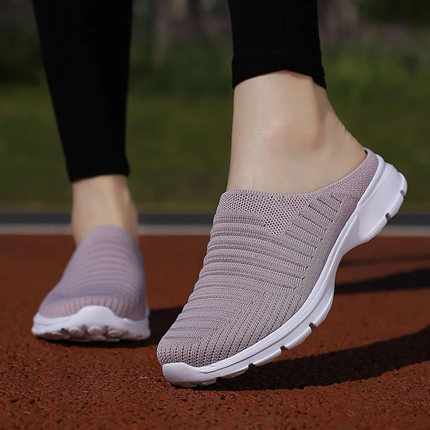 Mules for Women 2025 Backless Walking Sneakers Slip On Shoes Women Boots Shoes Casual Shoes Sneakers Steel Toe Tennis Shoe Loafers Casual Slip On