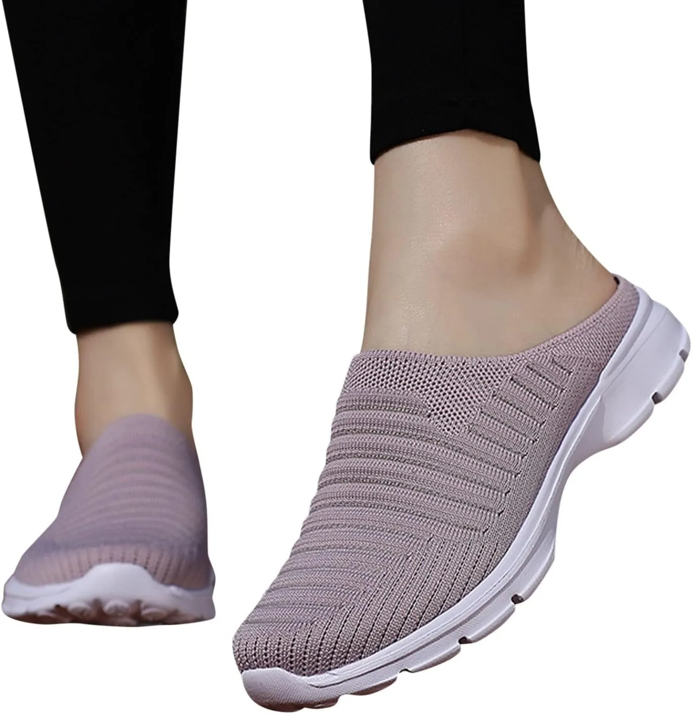Mules for Women 2025 Backless Walking Sneakers Slip On Shoes Women Boots Shoes Casual Shoes Sneakers Steel Toe Tennis Shoe Loafers Casual Slip On