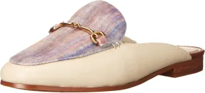Multi/Summer Sand On Big-value deals Edelman Slip Toe Golden Weekend sale Rounded Mules Sam Fashion Linnie