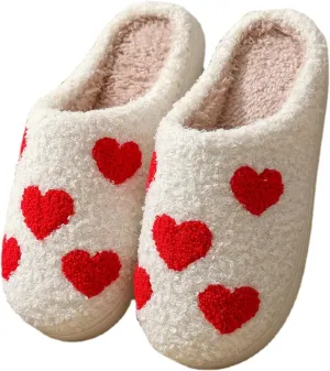 Mushroom Slippers Rainbow Slipper Heart Lover Slipper Home Slippers Indoor Slippers For Kids Women Men Girls