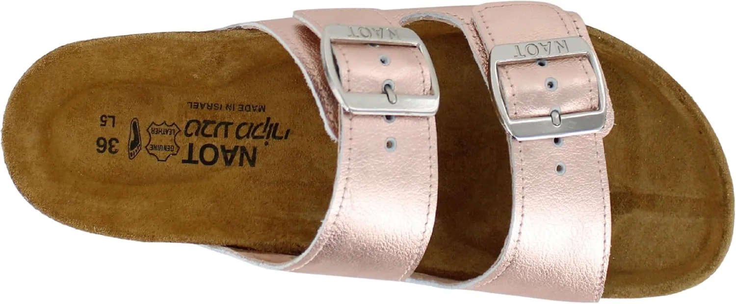 NAOT Footwear Santa Barbara Women's Slide with Cork Footbed and Arch Comfort and Support – Slip On- Lightweight and Perfect for Travel