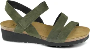 NAOT Kayla Women’s Sandals - Supportive 3-Strap Design with Backstrap, Cork & Latex Footbed - Arch Support - Travel-Friendly Comfortable Walking Sandals for All-Day Wear