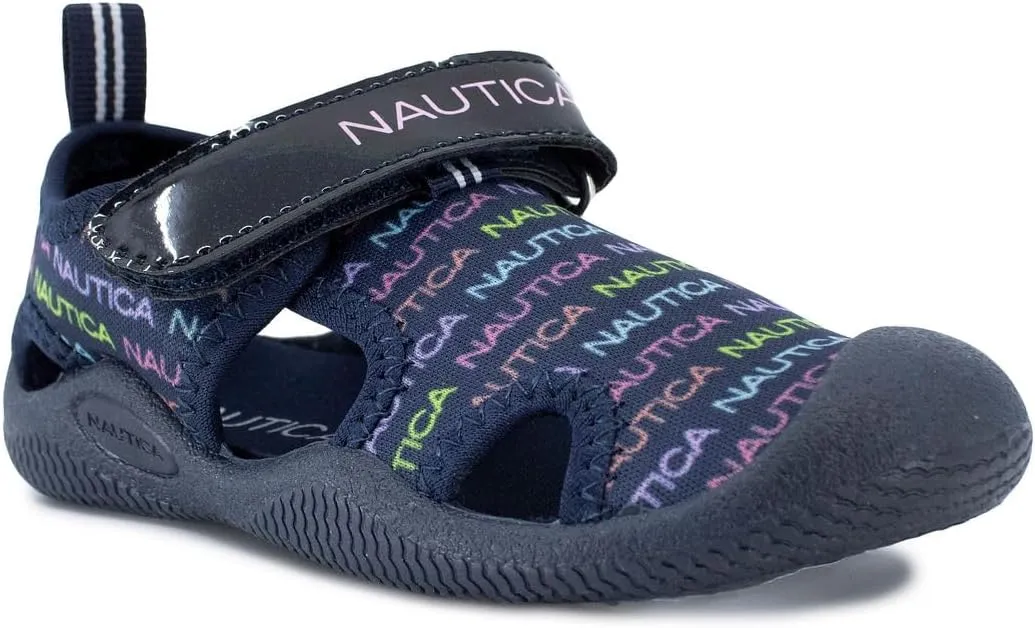 Nautica Kids Protective Water Shoe,Closed-Toe Sport Sandal |Boy - Girl (Big Kid/Little Kid/Toddler)