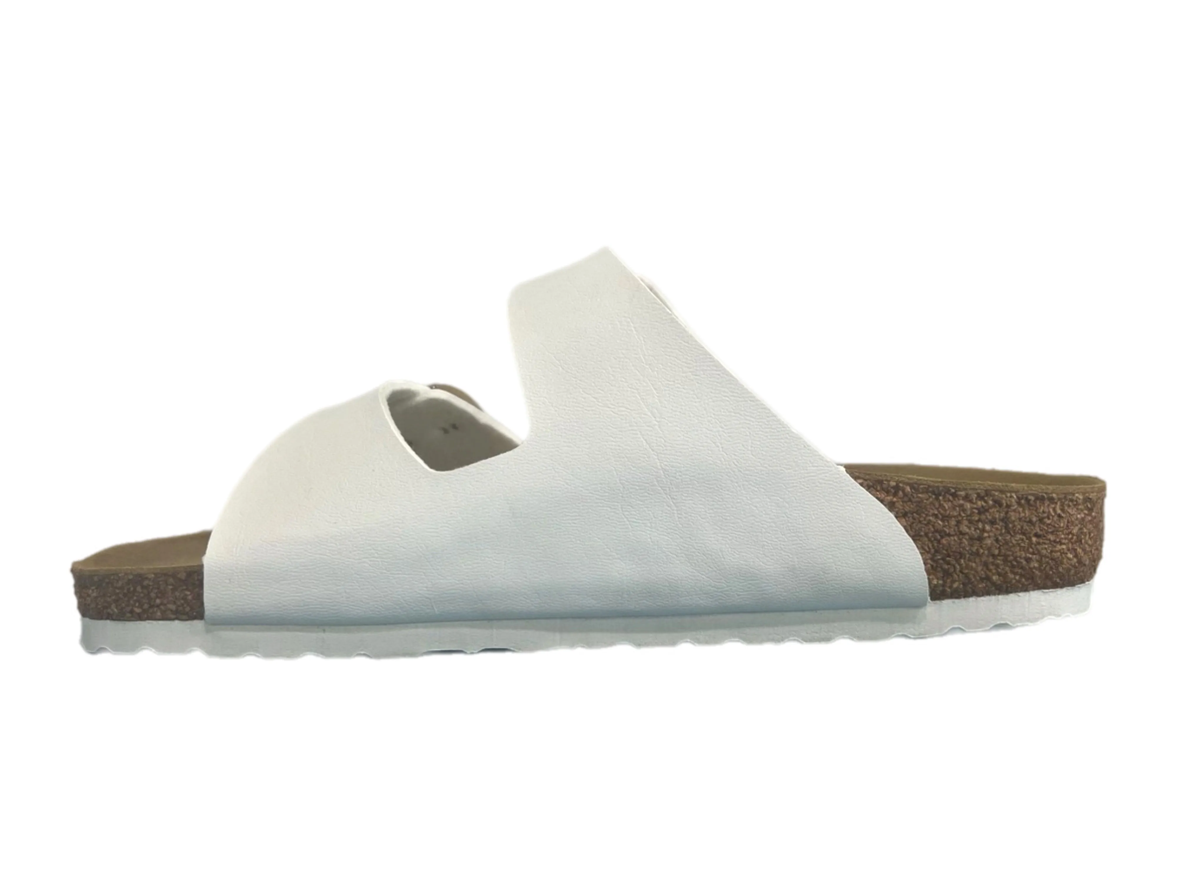 NECKERMANN Double Bar N2618 - White/Gold Buckle