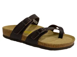 NECKERMANN Roman Sandal N2729 - Cafe Leather
