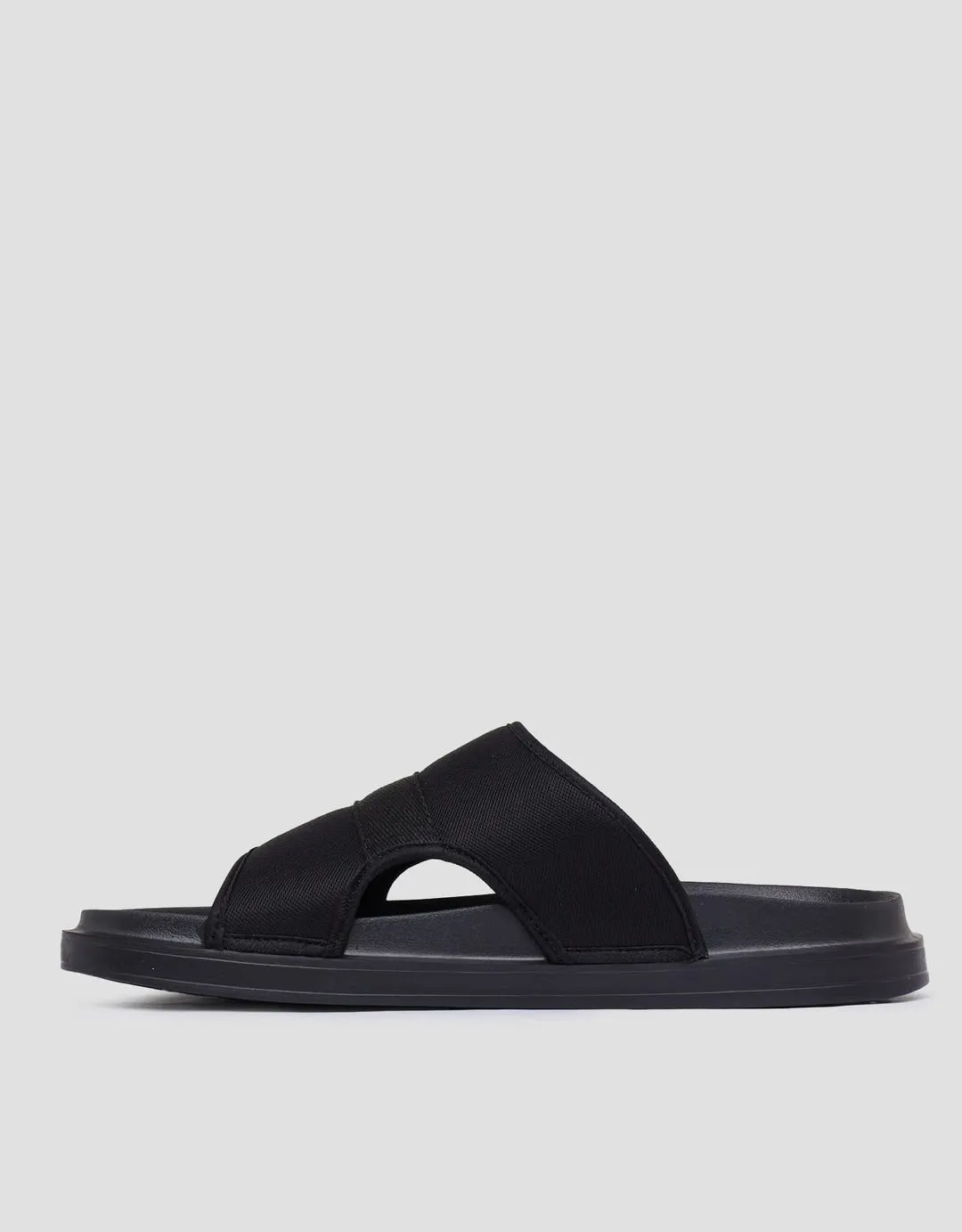 Nevada Wide Straps Sandal Slipper Pria