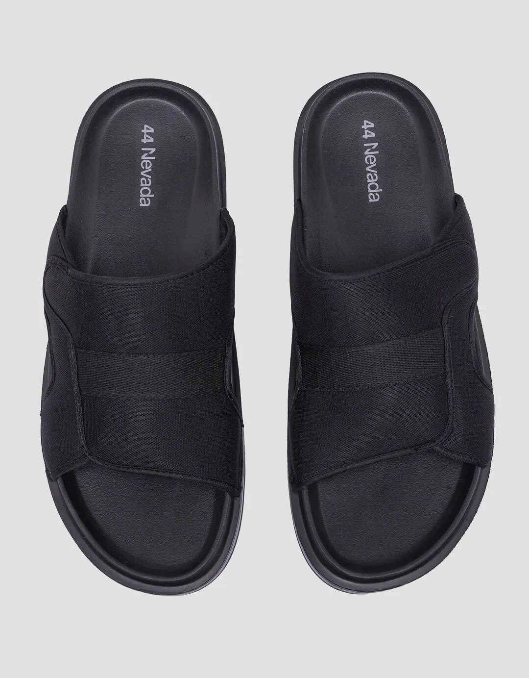 Nevada Wide Straps Sandal Slipper Pria