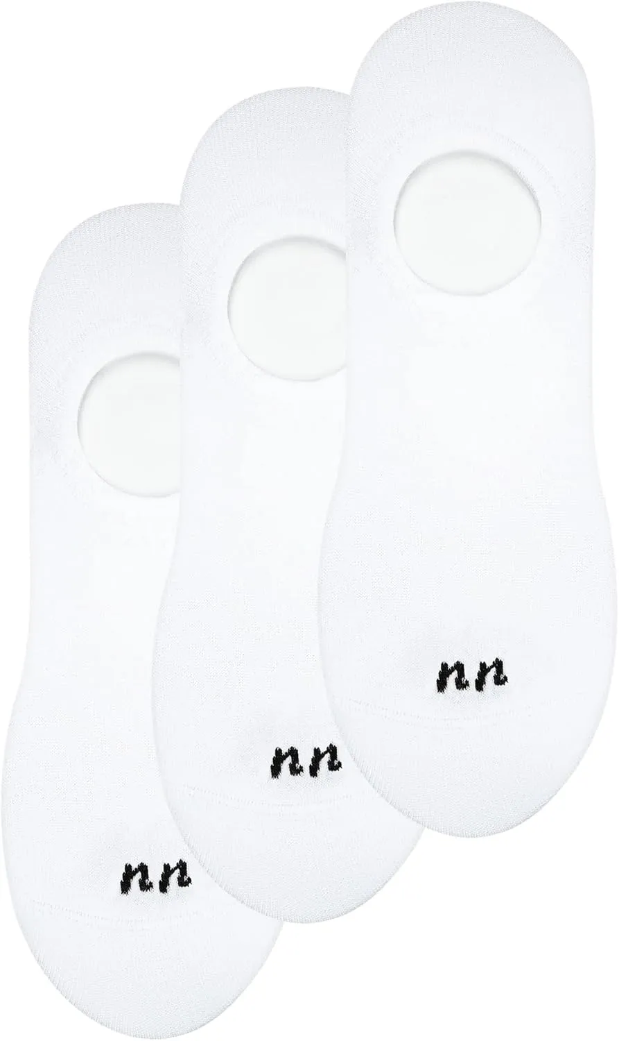No Show Bamboo Socks - 6 Pairs, Luxury Non-Slip, Super Soft & Breathable Trainer Socks for Men & Women