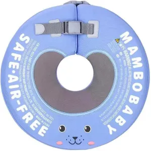 Non-Inflatable Baby Float Neck Ring Head Float Swimming,Swim Pool Floats for Kids Buckle Pearl Foam,Float Pool Floaties Water Toys Frog Design Child Safety Baby Swim Pool 6-36 Months (Blue, B)