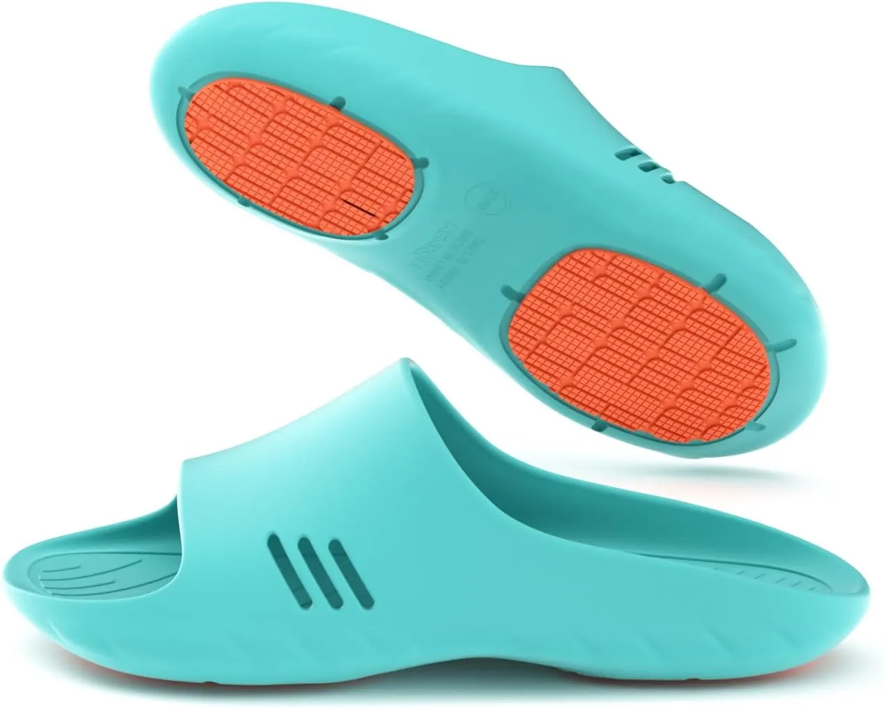 Non Slip Shower Shoes, Indoor Lightweight House Slides Bathroom Shower Slippers Sandals for Women and Men