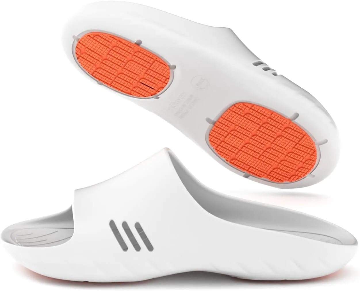 Non Slip Shower Shoes, Indoor Lightweight House Slides Bathroom Shower Slippers Sandals for Women and Men