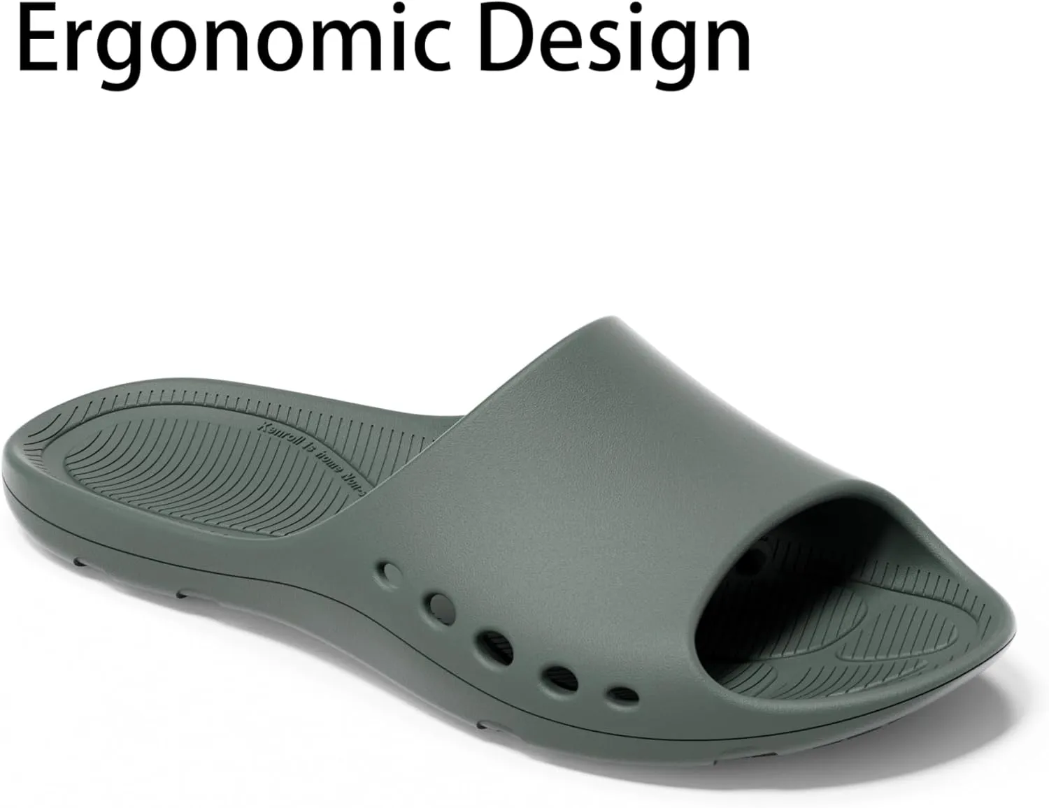 Non Slip Shower Shoes, Lightweight Indoor House Slides Bathroom Shower Sandals Slippers for Women and Men