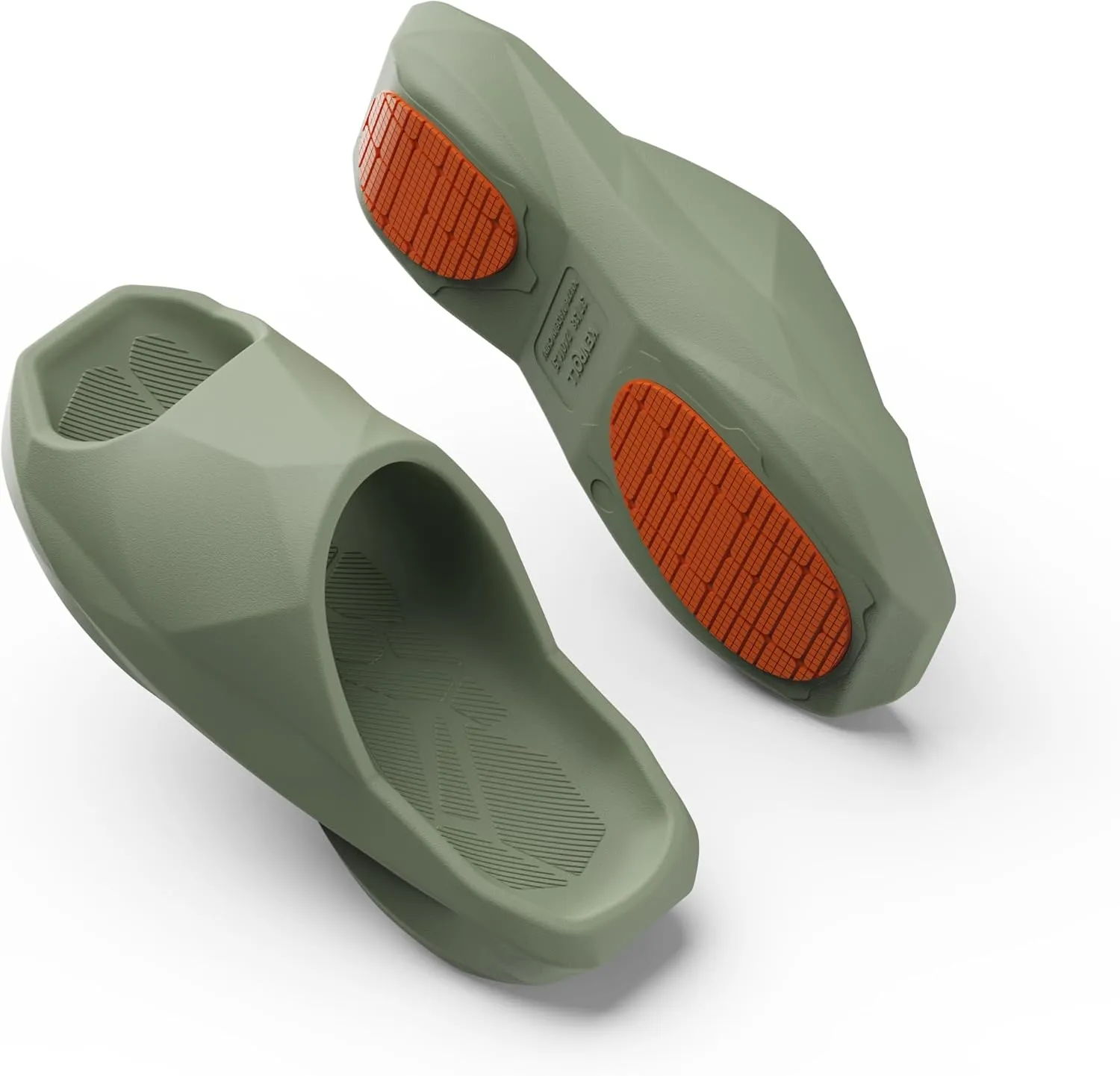 Non Slip Slide Sandals, Open Toe Thick Sole Summer Slippers for Outdoor Casual House