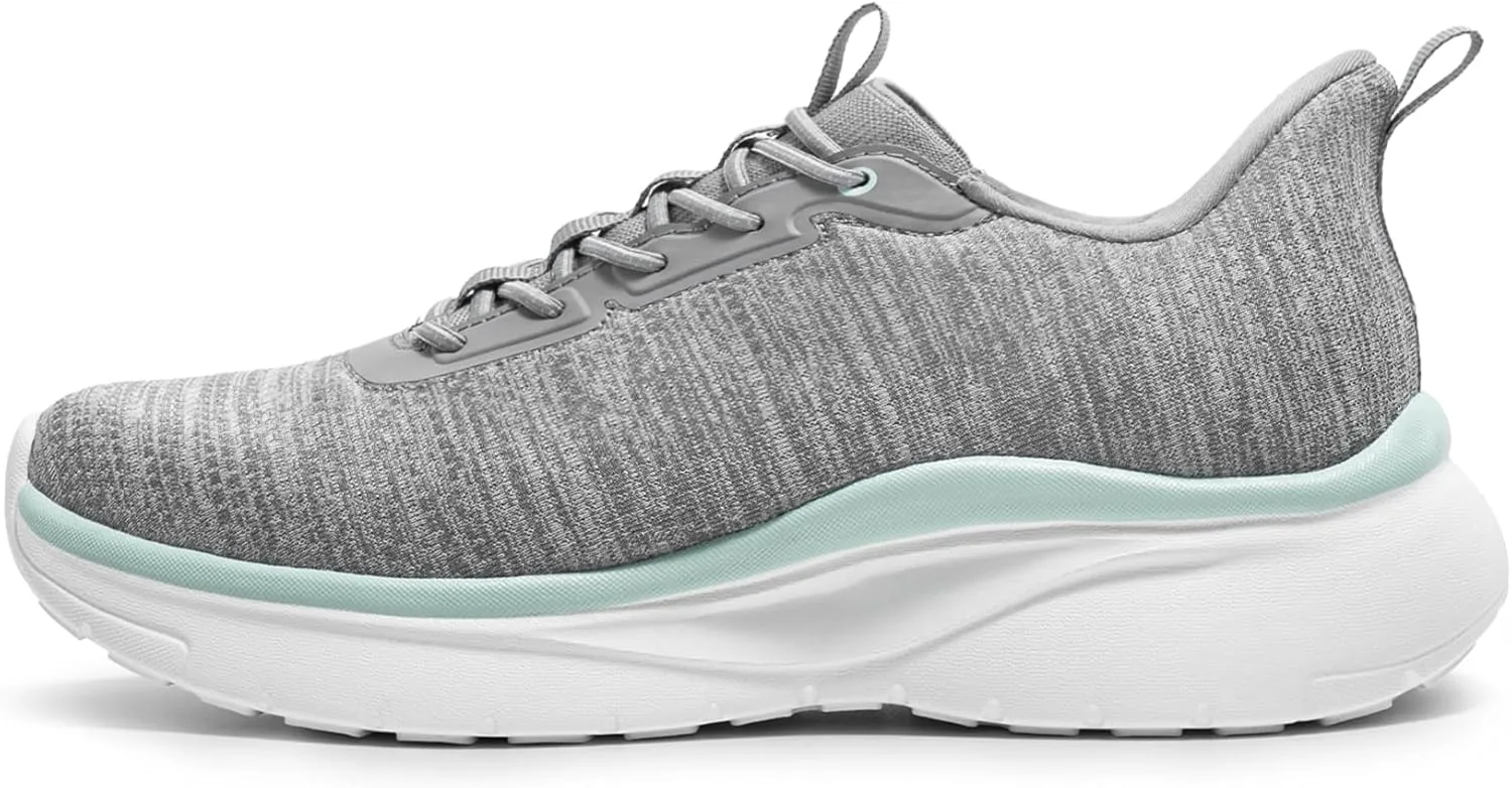 NORTIV 8 Women's Slip on Walking Shoes Tennis Lightweight Gym Sneakers ActiveFlow Workout Breathable Hands-Free Cross Trainer Comfortable Fashion Sneakers