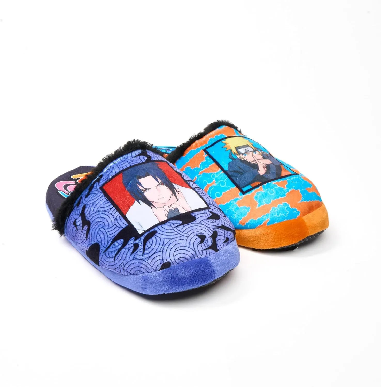 Odd Sox Naruto vs. Sasuke Slip-On Slippers