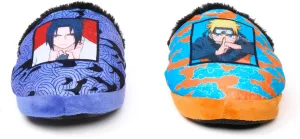 Odd Sox Naruto vs. Sasuke Slip-On Slippers