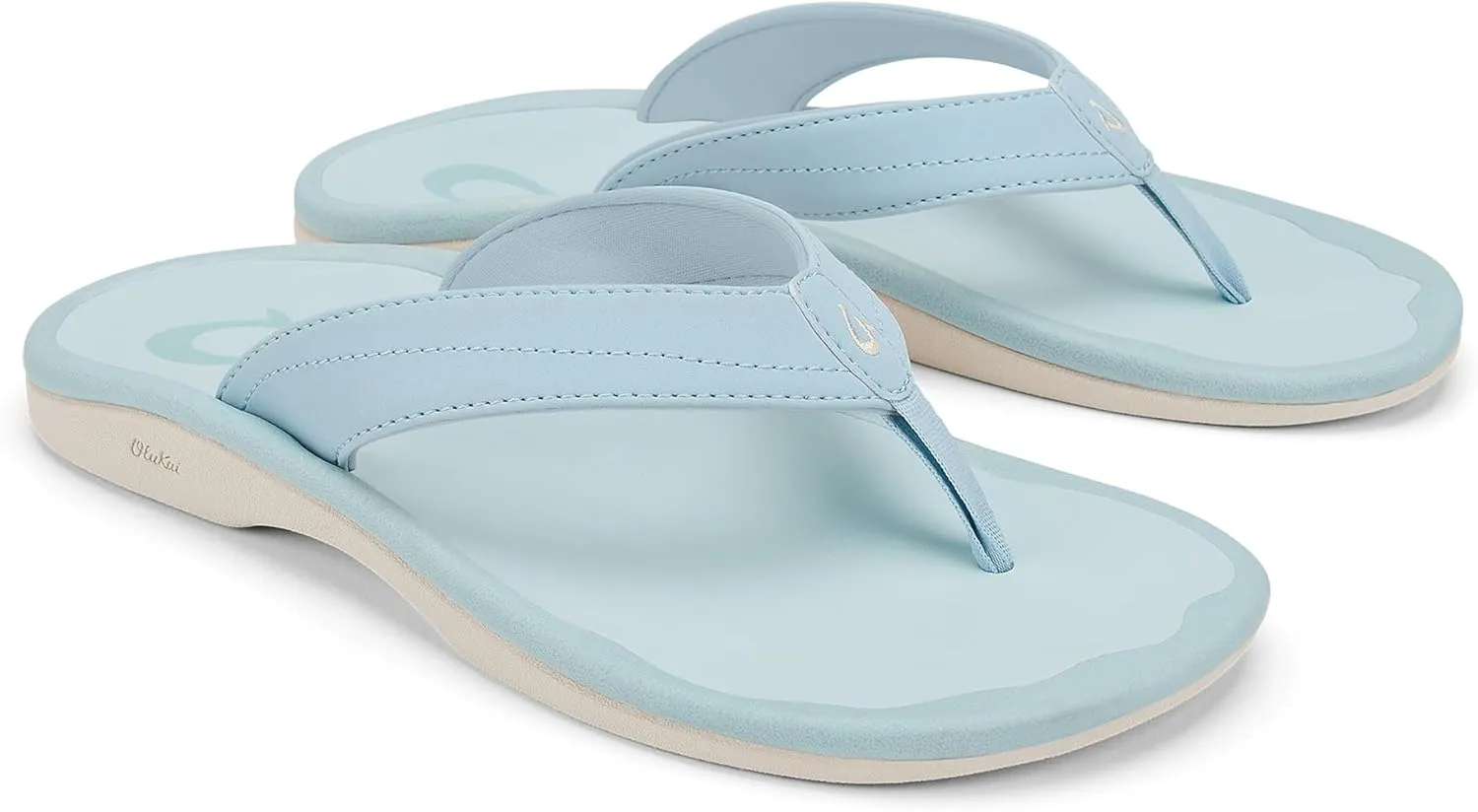 OLUKAI Ohana Women's Beach Sandals, Water Resistant Flip Flops, Arch Support & Comfort Fit, Lightweight & Durable, Enhanced Grip & Traction