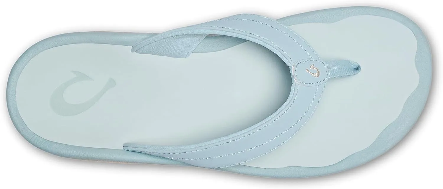 OLUKAI Ohana Women's Beach Sandals, Water Resistant Flip Flops, Arch Support & Comfort Fit, Lightweight & Durable, Enhanced Grip & Traction