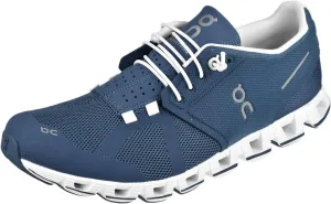 On-Running Women's Cloud Sneakers, Denim/White, 6.5 Medium US