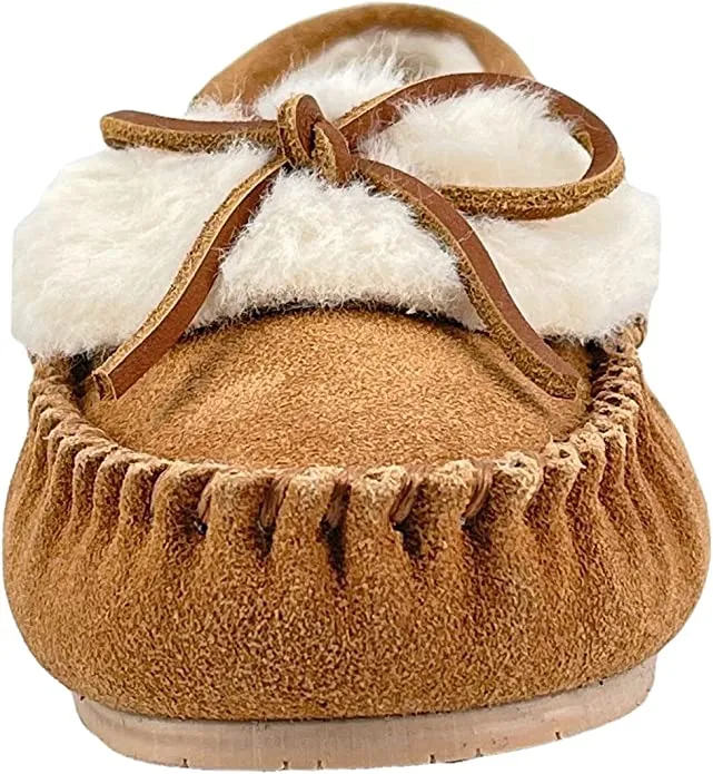 On Slippers Incredible sale Moc Casual Clarks Toe Slip Indoor Flexible customer care Suede Women's Squared Outdoor and
