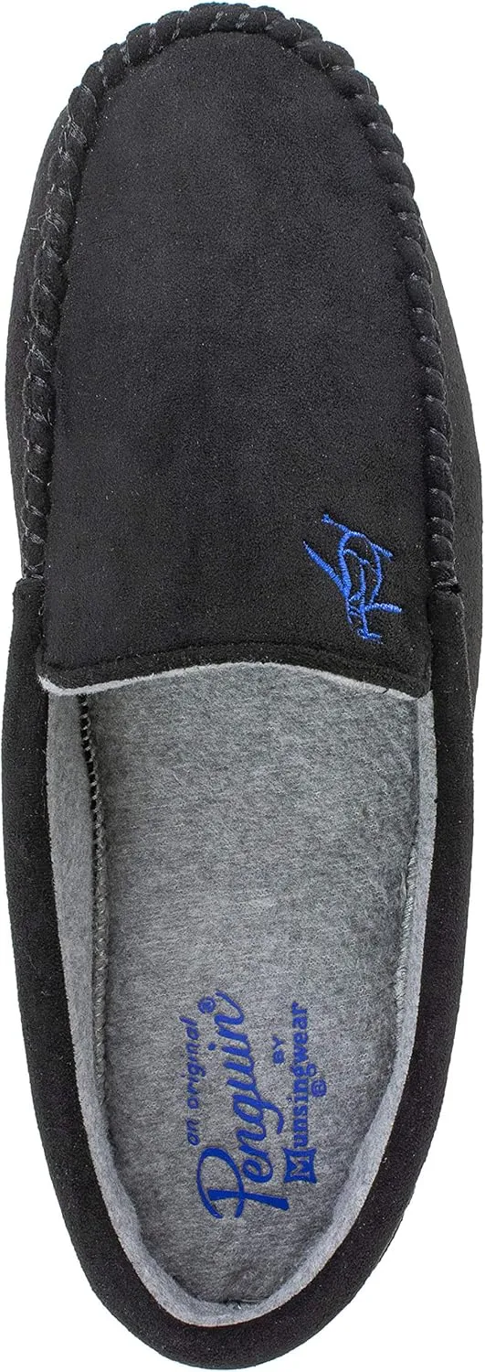 Original Penguin Mens Slippers, Microsuede Venetian Moccasin Slipper,Men's size 8 to 13