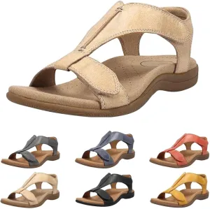 Orthawolkway Womens Sandals,Orthopedic Sandal Shoes With Arch Support,Summer Comfortable Casual Walking Sandal