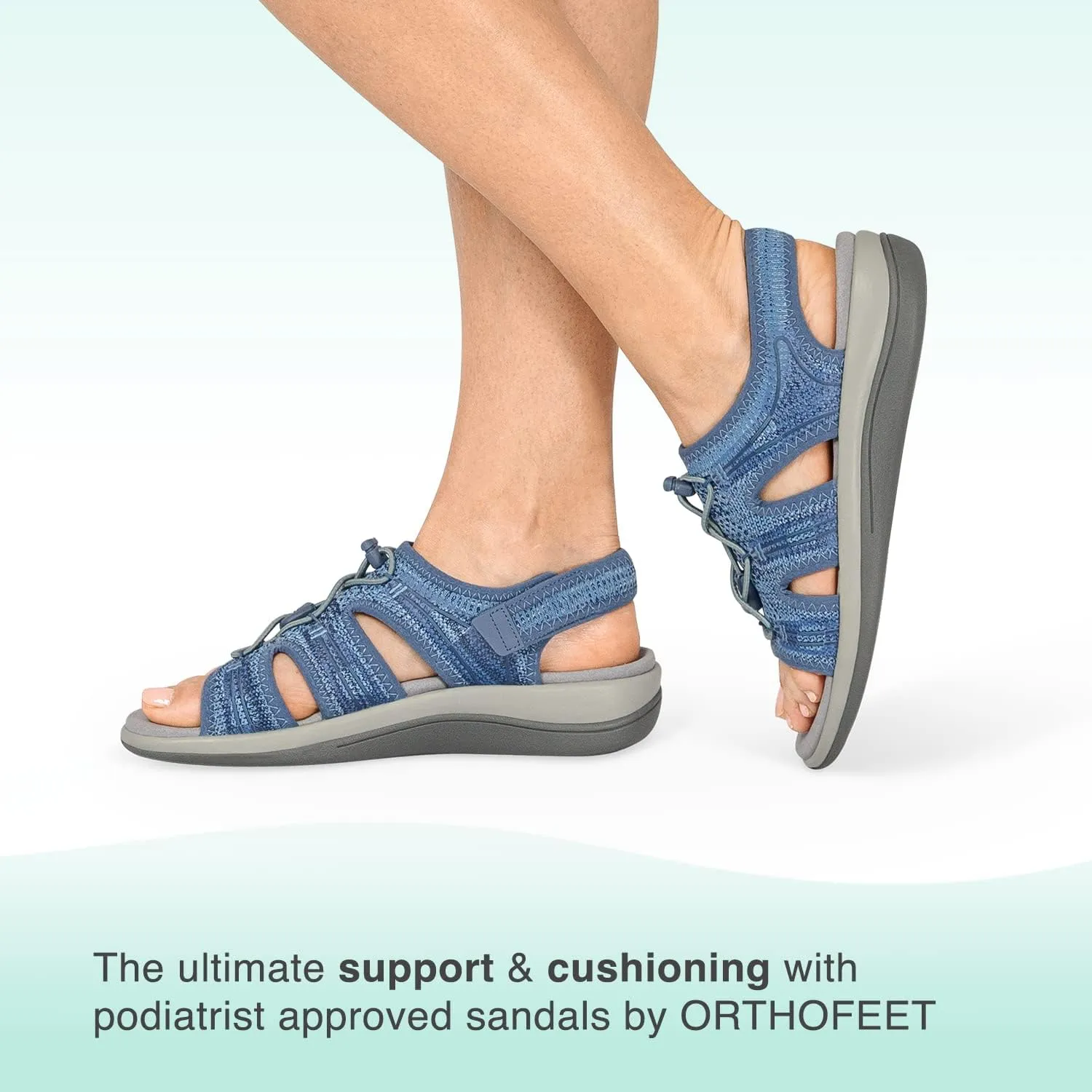 Orthofeet Women's Orthopedic Stretchable Maui Sandals