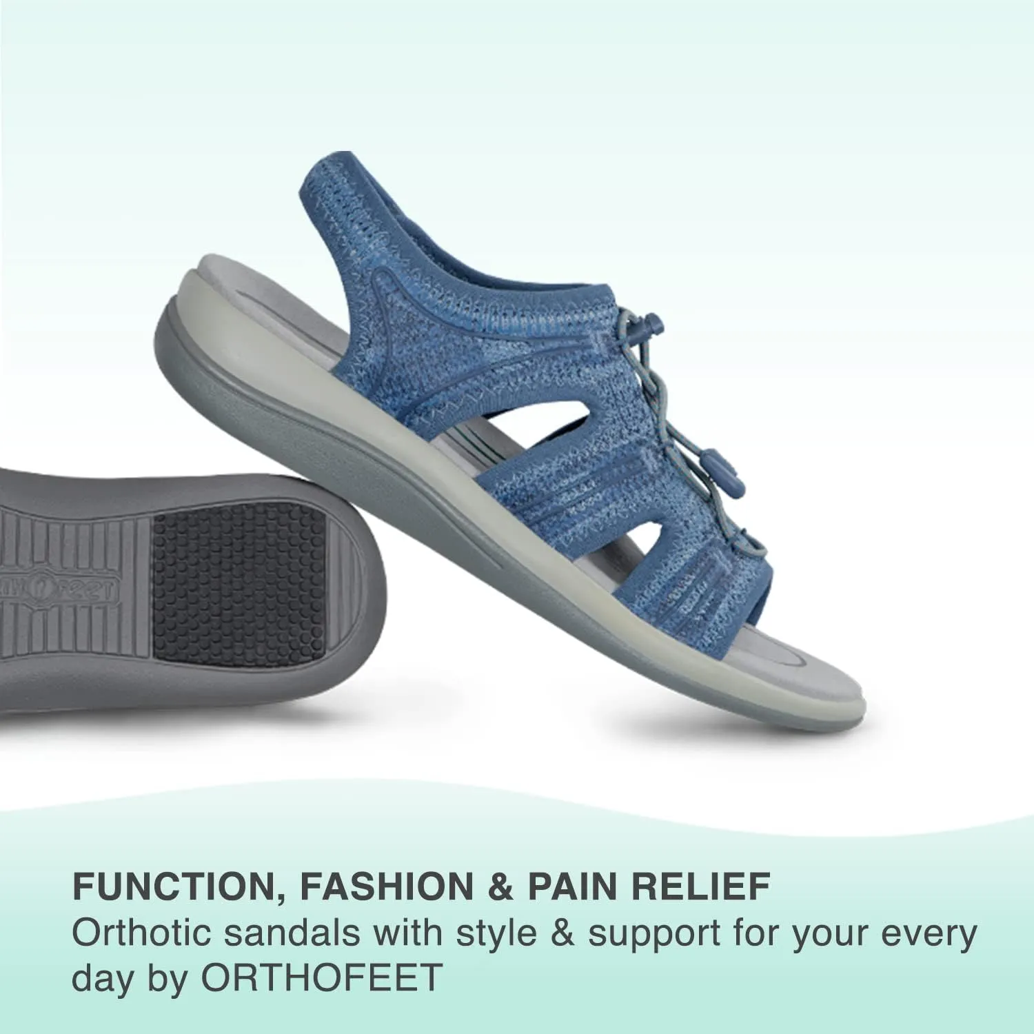 Orthofeet Women's Orthopedic Stretchable Maui Sandals