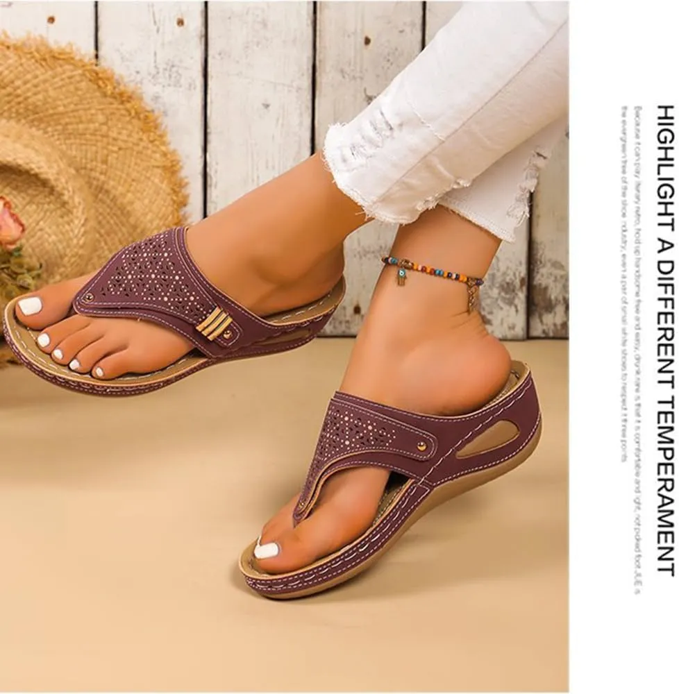 Orthopedic Sandals for Women 2025,Women’s Comfortable Breathable Mesh Soft Sole Orthopedic Slippers