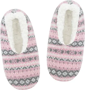 Panda Bros Slipper Socks For Women With Grippers, Fuzzy Womens Slipper Socks With Non Slip Bottoms, Cozy Warm House Slippers