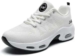 PERSOUL Women's Running Shoes Athletic Tennis Fashion Sneakers Lightweight Breathable Walking Shoes for Jogging Fitness Gym
