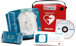 Philips HeartStart Home AED Defibrillator with Slim Carry Case
